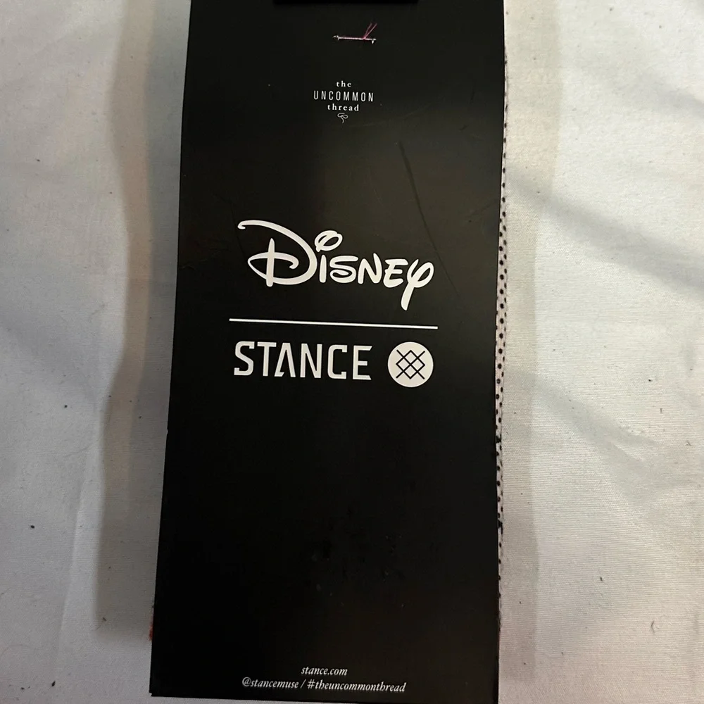 Stance Disney Novelty Tick Tock Minnie Crew Socks Size Medium (8-10.5) NWT